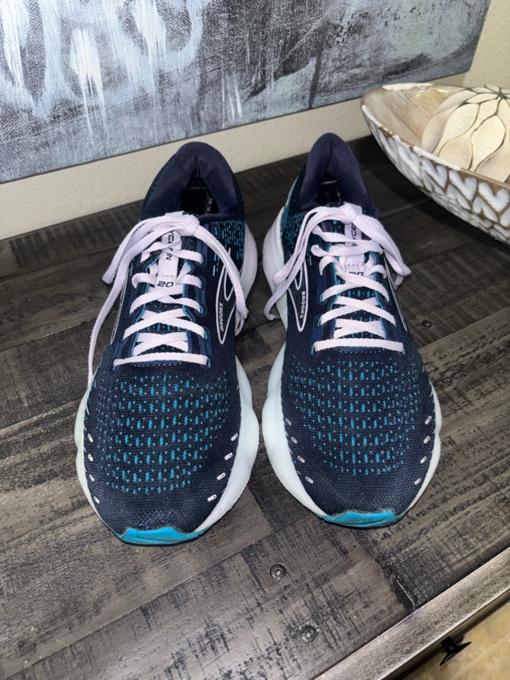 Brooks Women's Glycerin 20 neutral running sneakers SZ 10.5 - Picture 4 of 16